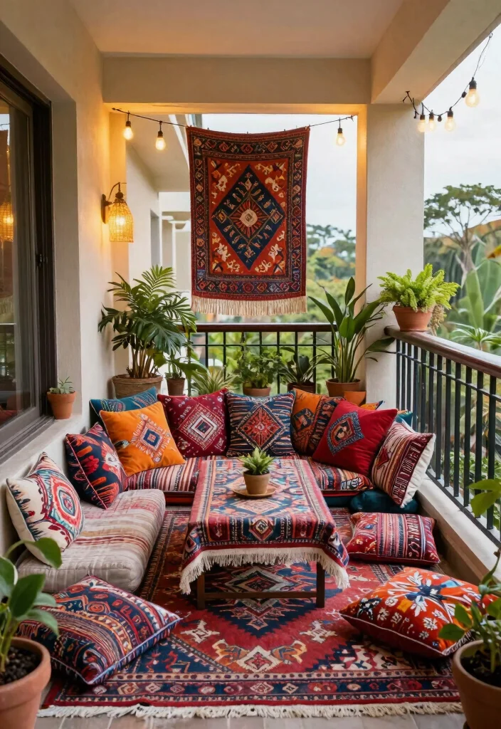 14 Balcony Photoshoot Ideas With Stunning Natural Light 16 14 Balcony Photoshoot Ideas With Stunning Natural Light - 6. Bohemian Vibes 1