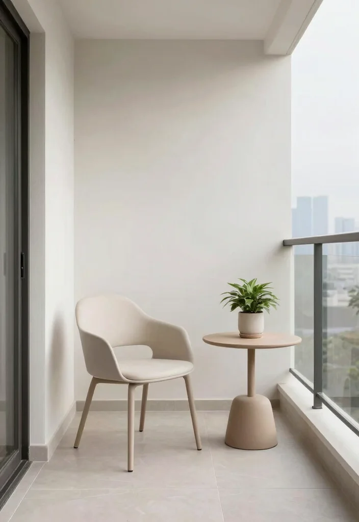 14 Balcony Photoshoot Ideas With Stunning Natural Light 27 14 Balcony Photoshoot Ideas With Stunning Natural Light - 7. Minimalist Serenity 1