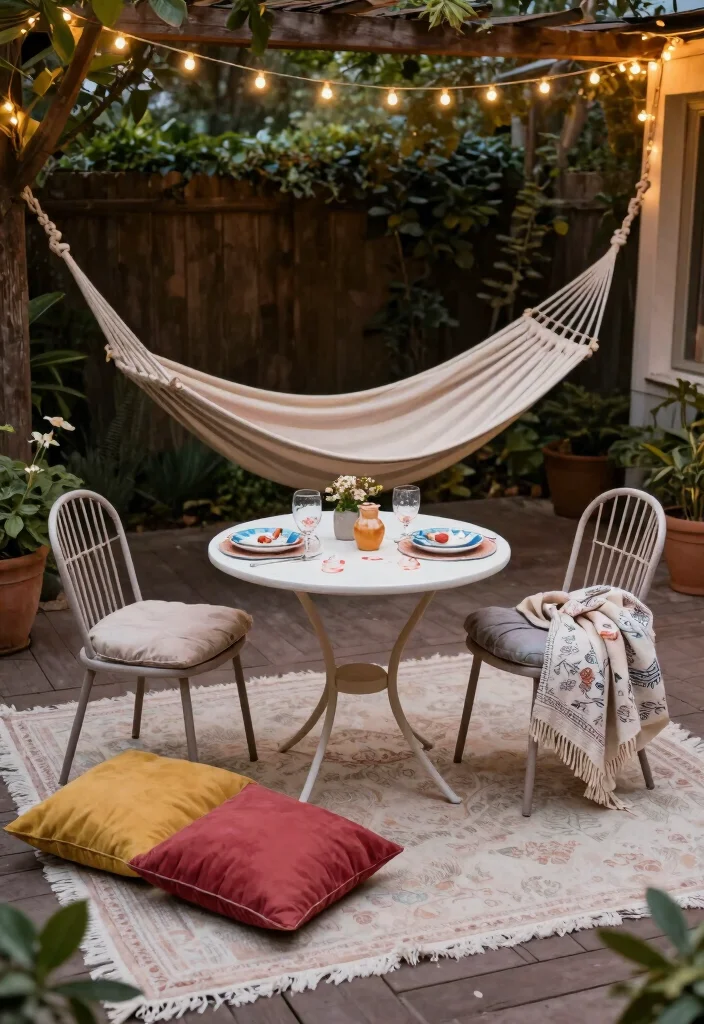 14 Cozy Patio Ideas That Feel Like a Retreat - 2. Cozy Furniture Arrangement 1