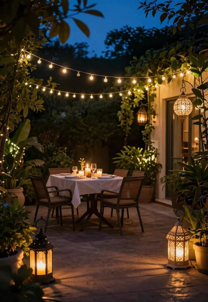 14 Cozy Patio Ideas That Feel Like a Retreat - 3. Ambient Lighting 1