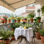 15 Balcony Covering Ideas From Rain That Still Look Chic