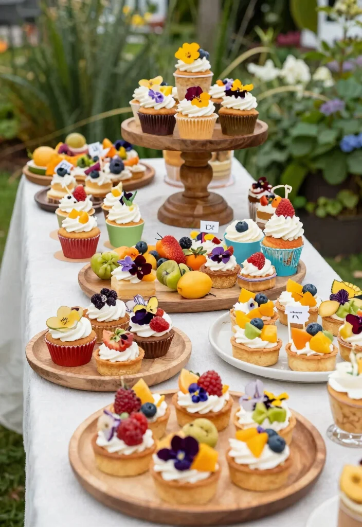 15 Engagement Party Ideas Backyard Hosts Will Love - 11. Themed Dessert Table 1
