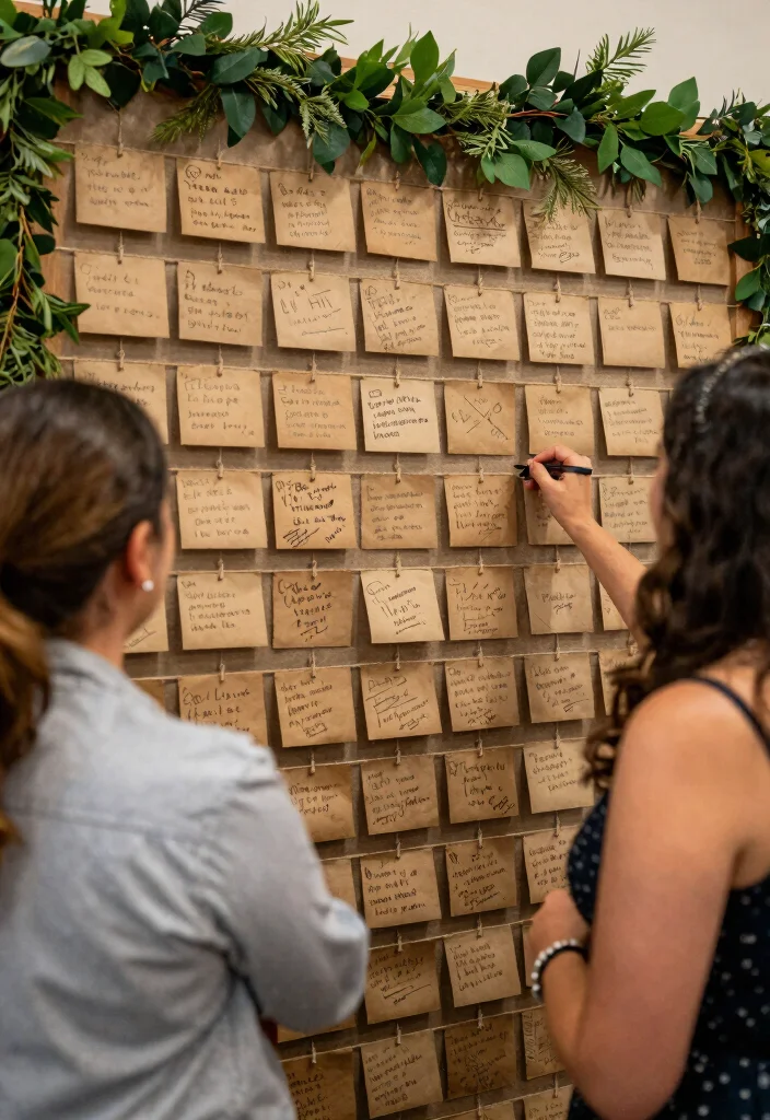 15 Engagement Party Ideas Backyard Hosts Will Love - 15. A Gratitude Wall 1