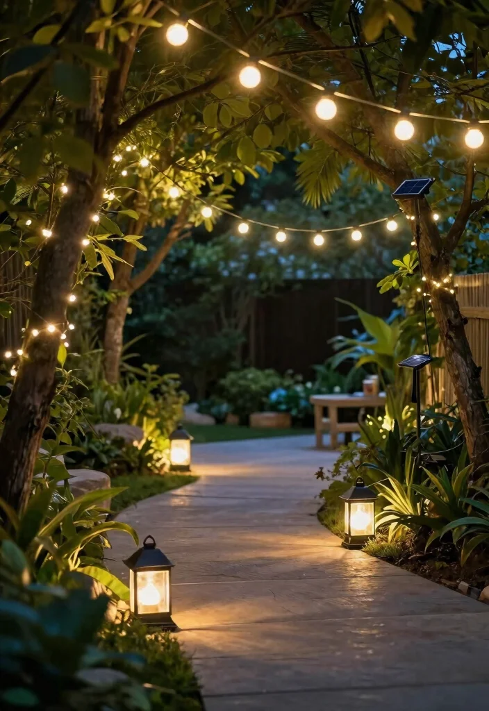 15 Engagement Party Ideas Backyard Hosts Will Love - 8. Solar-Powered Lighting 1