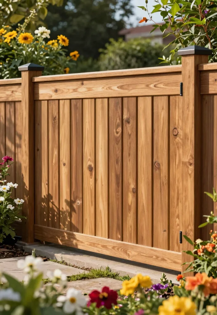15 Front Garden Fence Ideas UK Homes Will Love - 5. Eco-Friendly Composite Fencing 1