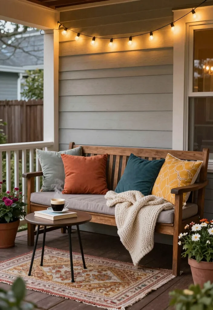 15 Front Porch Ideas Spring Lovers Will Adore 2 15 Front Porch Ideas Spring Lovers Will Adore - 2. Cozy Seating Nook 1