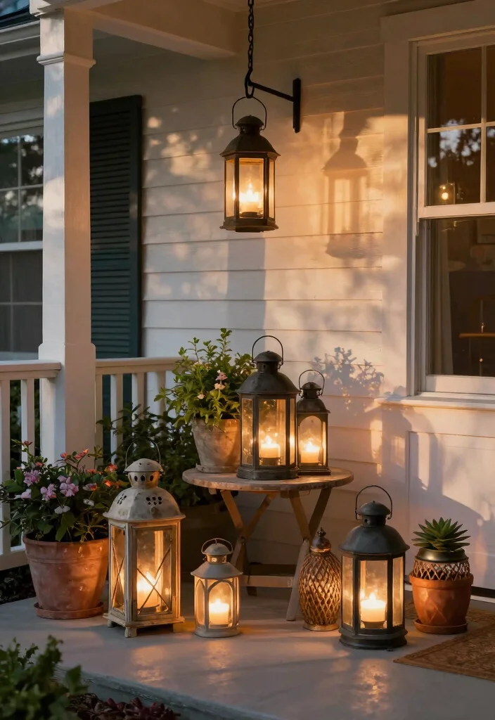 15 Front Porch Ideas Spring Lovers Will Adore 15 15 Front Porch Ideas Spring Lovers Will Adore - 5. Lantern Lighting 1