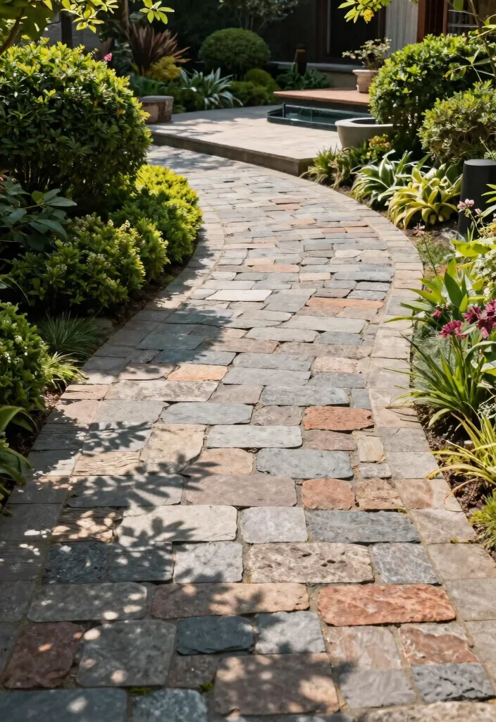 16 Patio Steps Ideas That Elevate Your Outdoor Design 12 16 Patio Steps Ideas That Elevate Your Outdoor Design - 2. Flagstone Elegance 1