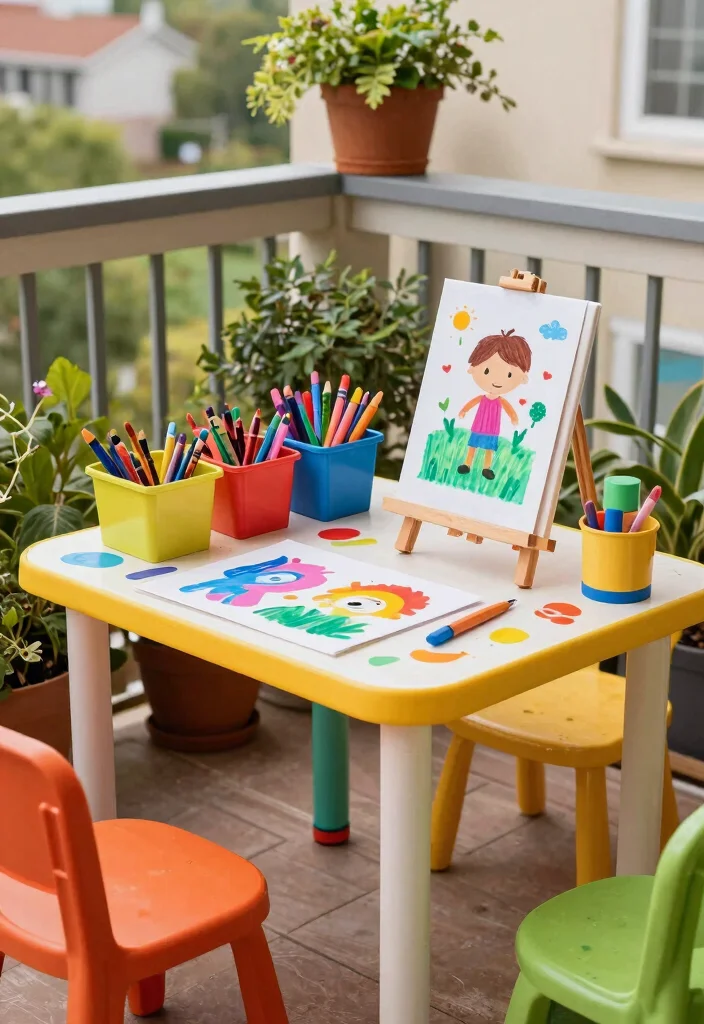 16 Toca Boca Balcony Ideas Fans Will Obsess Over 24 16 Toca Boca Balcony Ideas Fans Will Obsess Over - 4. Toca Boca Art Station 1