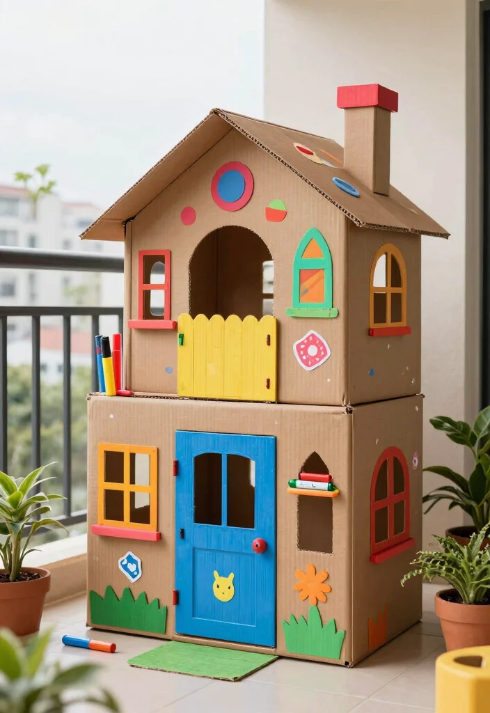 16 Toca Boca Balcony Ideas Fans Will Obsess Over 25 16 Toca Boca Balcony Ideas Fans Will Obsess Over - 5. DIY Toca Boca Playhouse 1