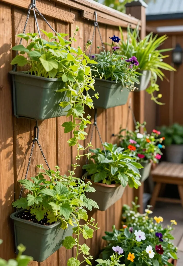 17 Fence Landscaping Ideas That Soften & Style Your Yard 1 17 Fence Landscaping Ideas That Soften & Style Your Yard - 1. Vertical Gardens on Fences 1