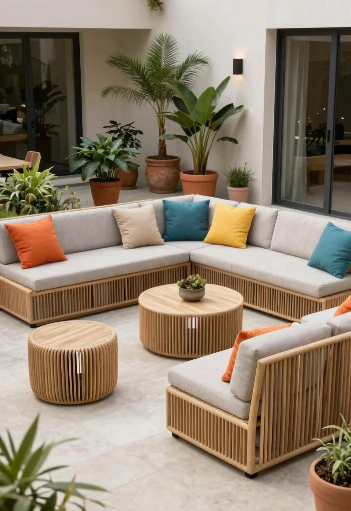 17 Outdoor Seating Ideas for Stylish Relaxing Spaces 41 17 Outdoor Seating Ideas for Stylish Relaxing Spaces - 11. Modular Outdoor Seating 1