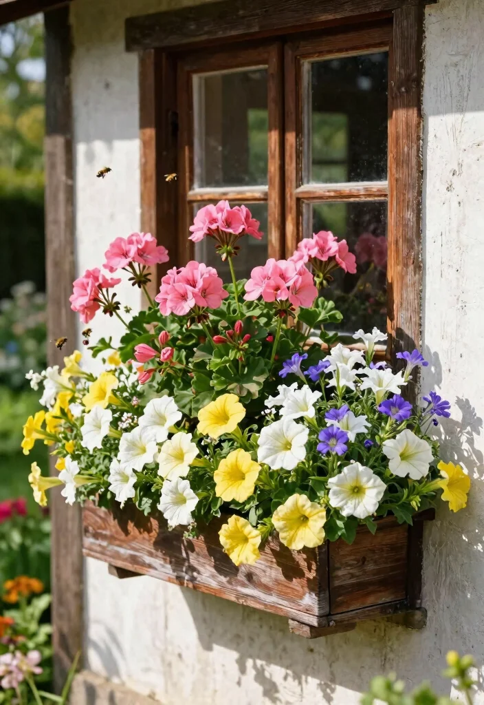 18 Container Flower Garden Ideas That Bloom Beautifully - 3. Window Box Wonders 1