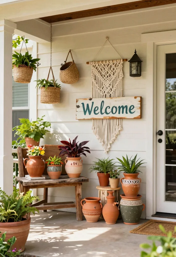 18 Cozy Front Porch 2026 Trending Ideas That Feel Warm & Welcoming 15 18 Cozy Front Porch 2026 Trending Ideas That Feel Warm & Welcoming - 5. Handcrafted Decor Touches 1