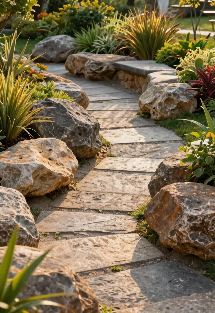 18 Front Walkway 2026 Trending Ideas That Instantly Elevate Your Entrance 41 18 Front Walkway 2026 Trending Ideas That Instantly Elevate Your Entrance - 11. Eco-Friendly Boulders 1