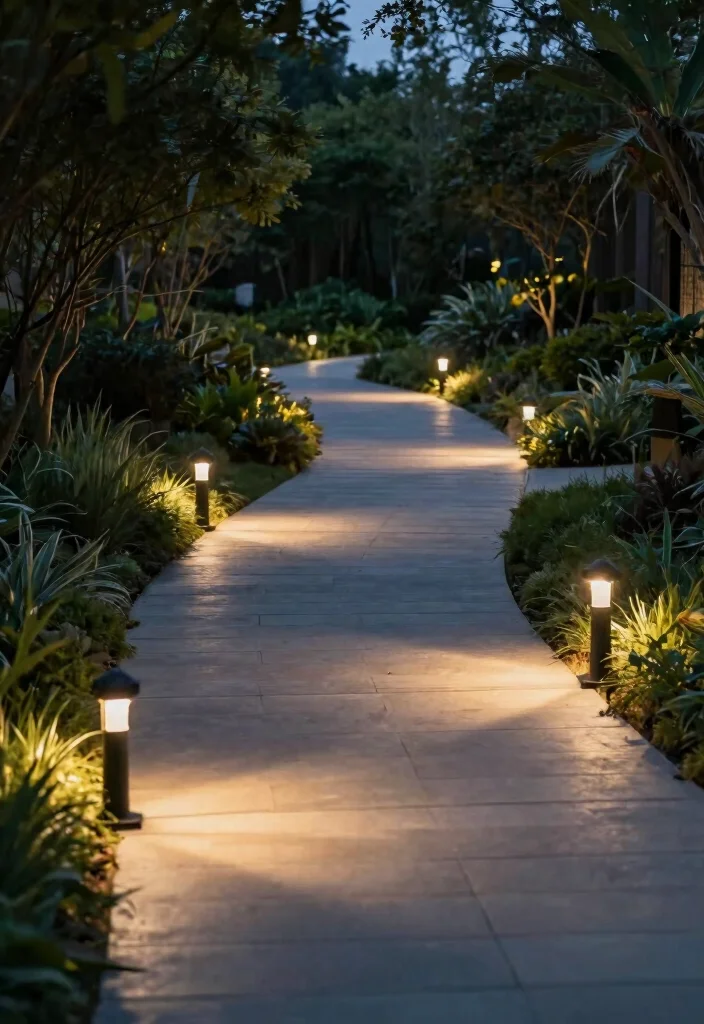 18 Front Walkway 2026 Trending Ideas That Instantly Elevate Your Entrance 66 18 Front Walkway 2026 Trending Ideas That Instantly Elevate Your Entrance - 16. Sustainable Pathway Lighting 1