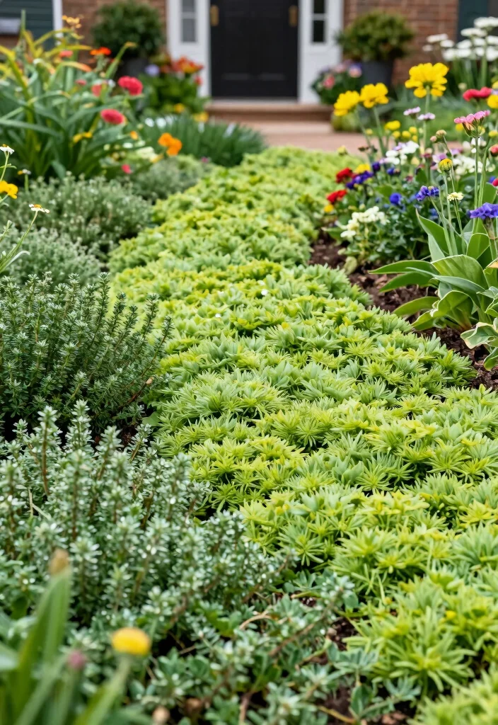 18 Front Walkway 2026 Trending Ideas That Instantly Elevate Your Entrance 67 18 Front Walkway 2026 Trending Ideas That Instantly Elevate Your Entrance - 17. Low Maintenance Ground Covers 1