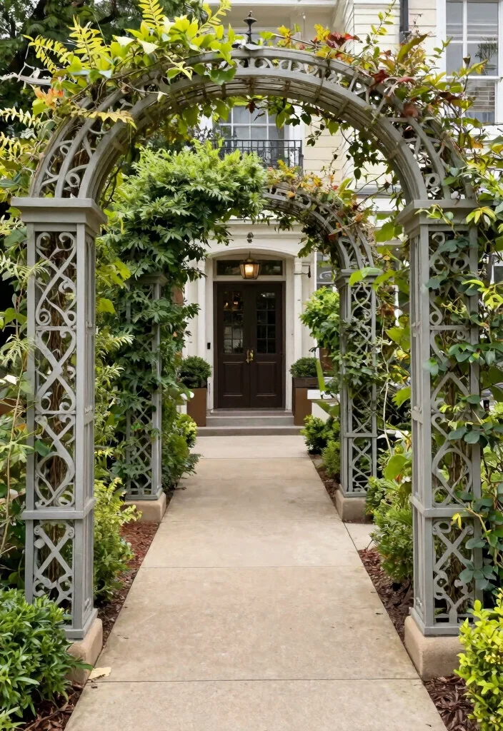 18 Front Walkway 2026 Trending Ideas That Instantly Elevate Your Entrance 68 18 Front Walkway 2026 Trending Ideas That Instantly Elevate Your Entrance - 18. Boundary Enhancements 1