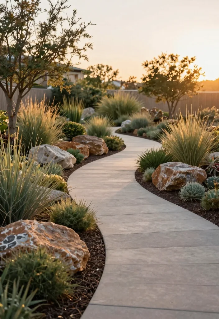 18 Front Walkway 2026 Trending Ideas That Instantly Elevate Your Entrance 29 18 Front Walkway 2026 Trending Ideas That Instantly Elevate Your Entrance - 9. Xeriscaping Elements 1
